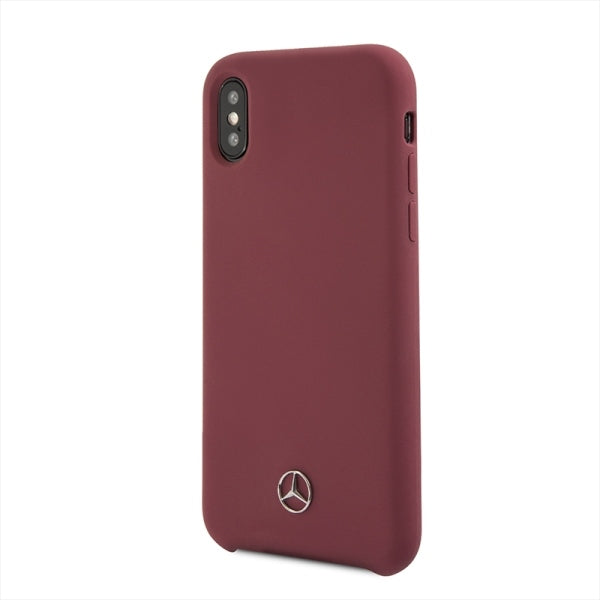 Mercedes MEHCPXSILRE iPhone X/ Xs hard case red