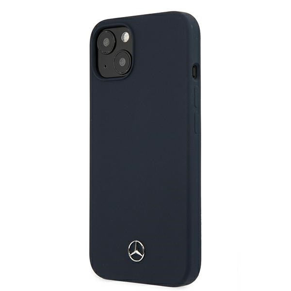 Case for Mercedes MEHCP13SSILNA iPhone 13 mini granatowy/navy hardcase Silicone Line