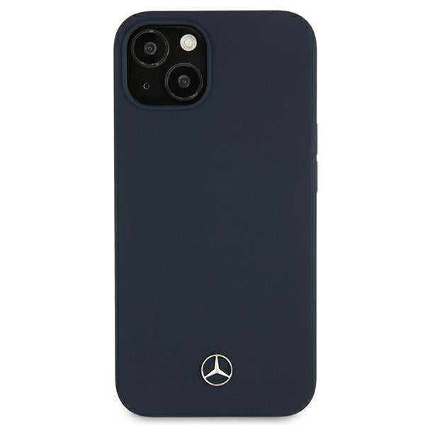 Case for Mercedes MEHCP13SSILNA iPhone 13 mini granatowy/navy hardcase Silicone Line