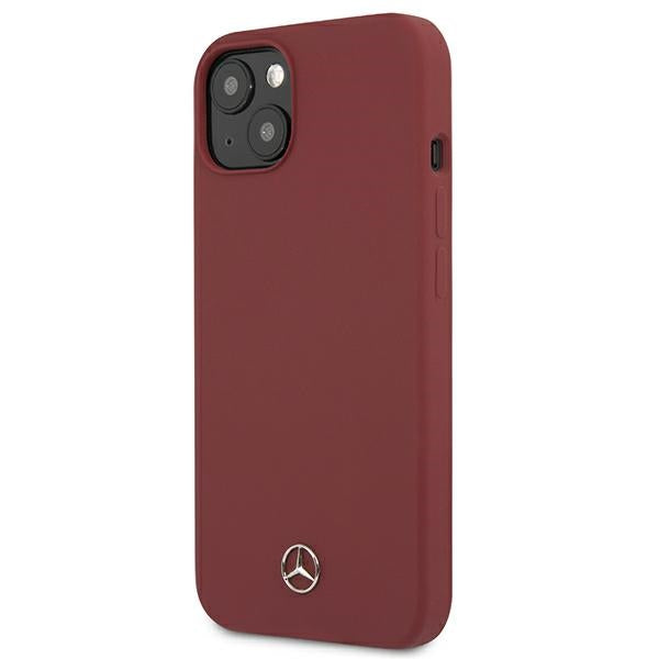 Mercedes MEHCP13SSILRE iPhone 13 mini red hardcase Silicone Line