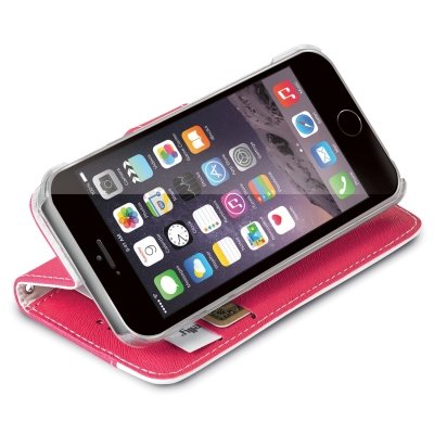 Celly Wally Bookcase for iPhone 6 rose