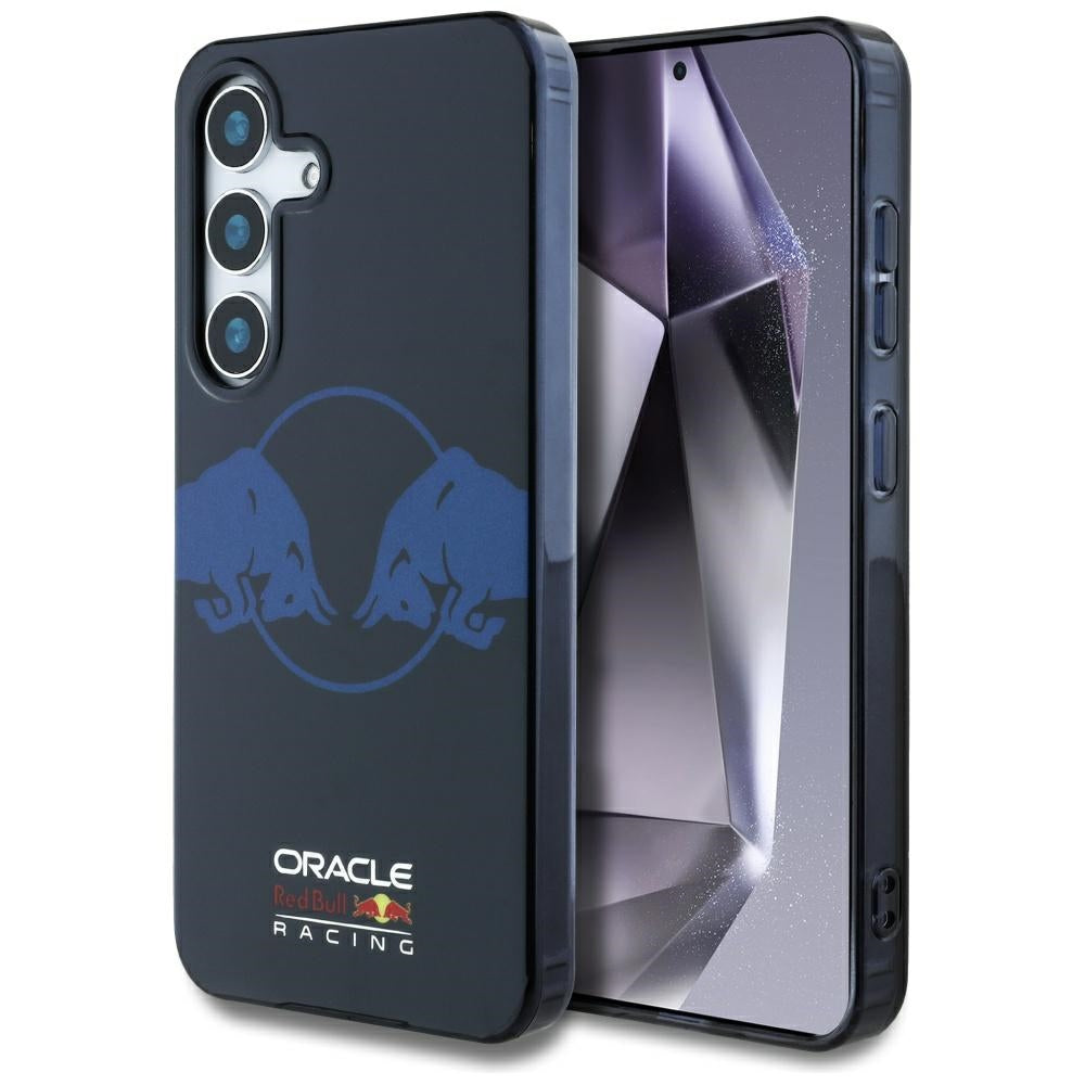 Red Bull Two Bulls Logo MagSafe for Samsung Galaxy S25 Navy Blue