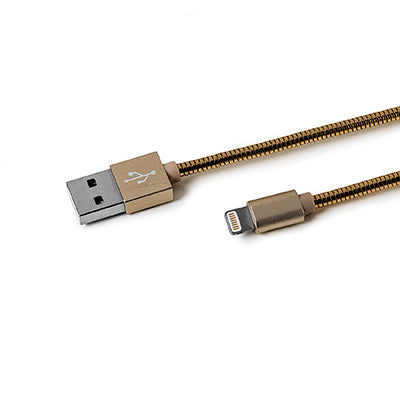 USB-A TO LIGHTNING Color Gold 12W CABLE