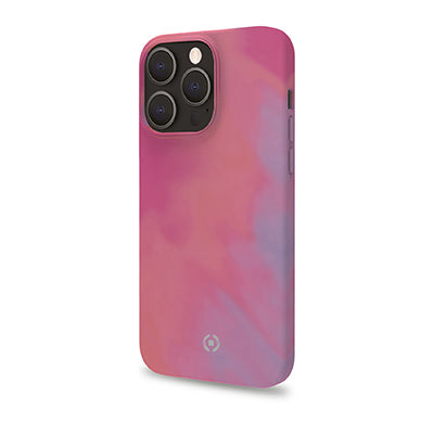 Celly Aquarell iPhone 13 Pro Pink