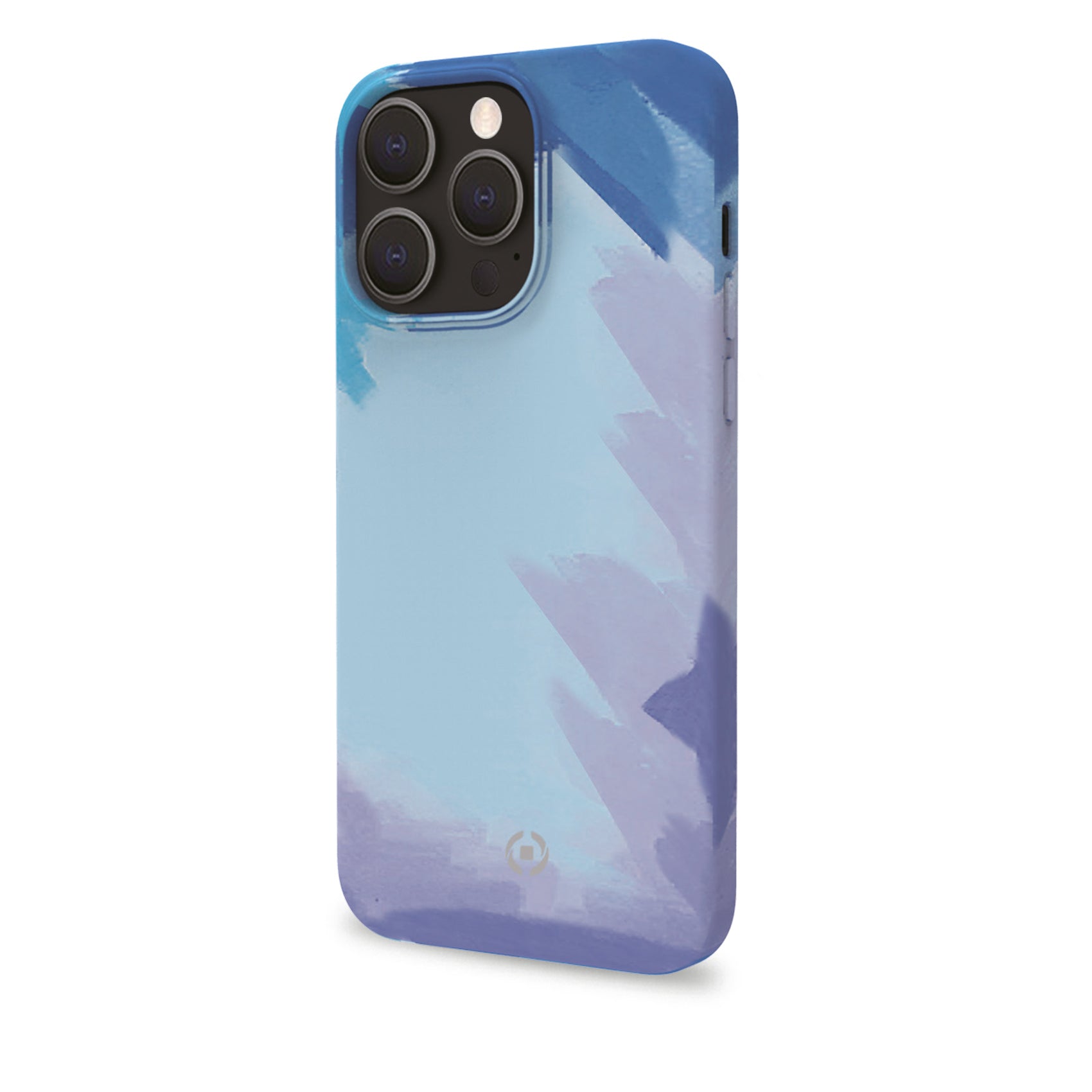 Celly Aquarell Back Case iPhone 13 Pro Max Blau