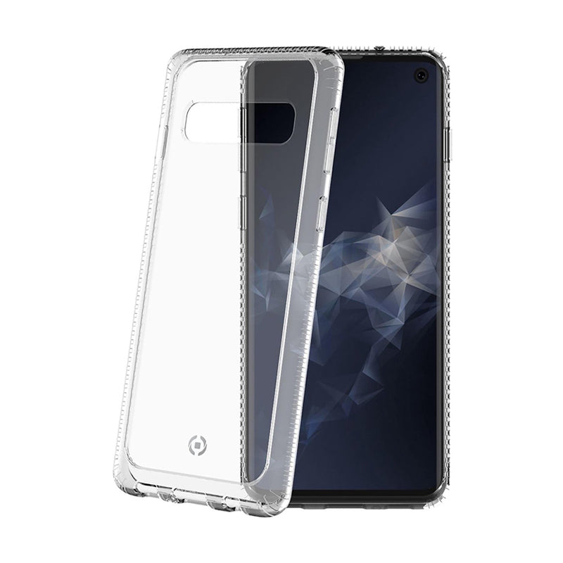 Celly Hexalite890 WHE HEXALITE - Samsung Galaxy S10 Transparanter Fall