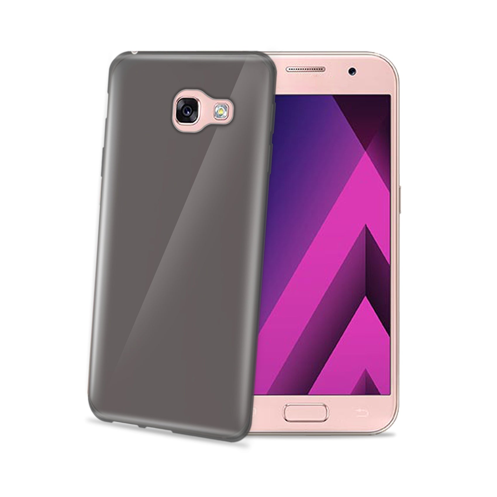 Celly Gelskin645BK TPU -Cover Galaxy A5 2017 Schwarz