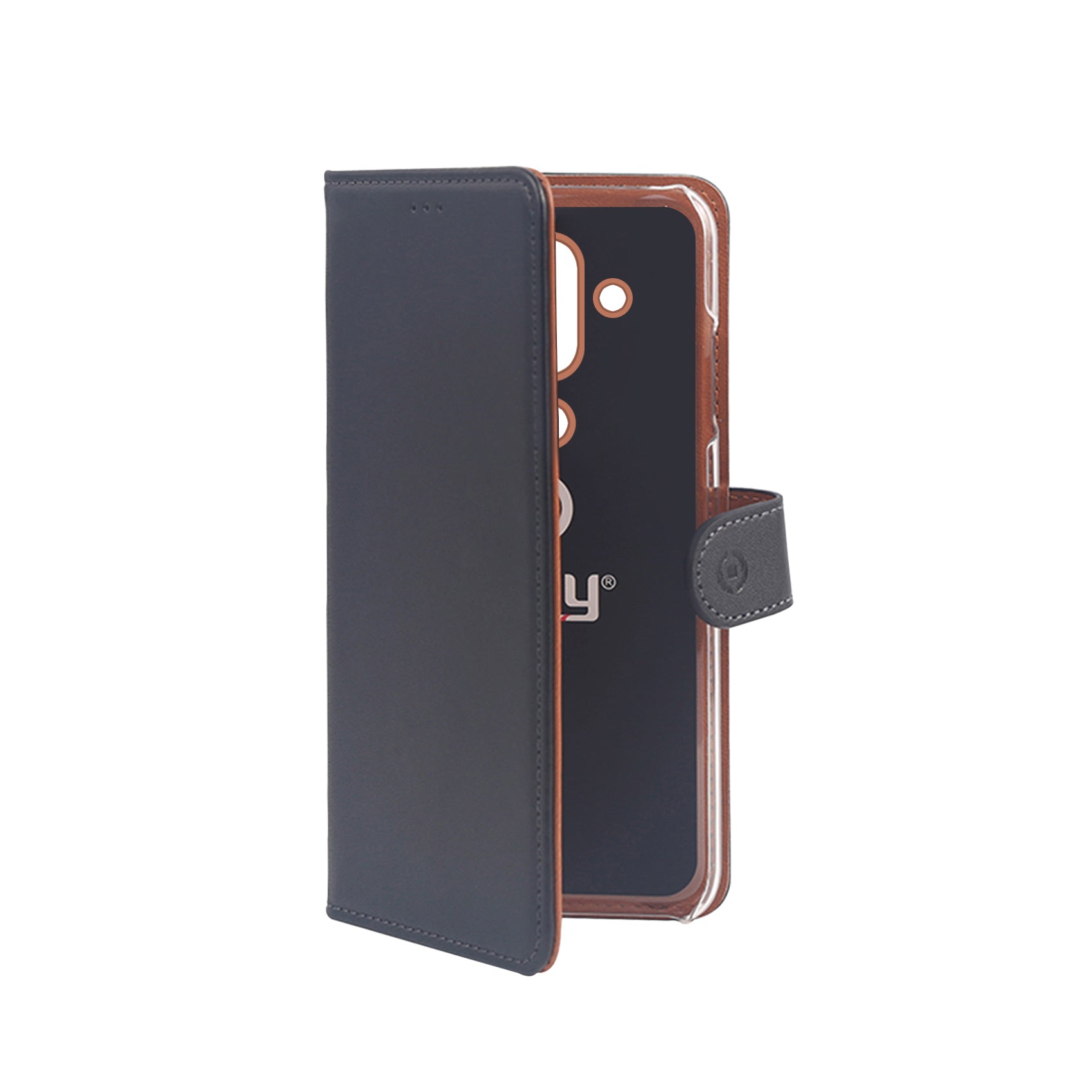 Celly Wally Book Case Nokia 6 (2018) Schwarz