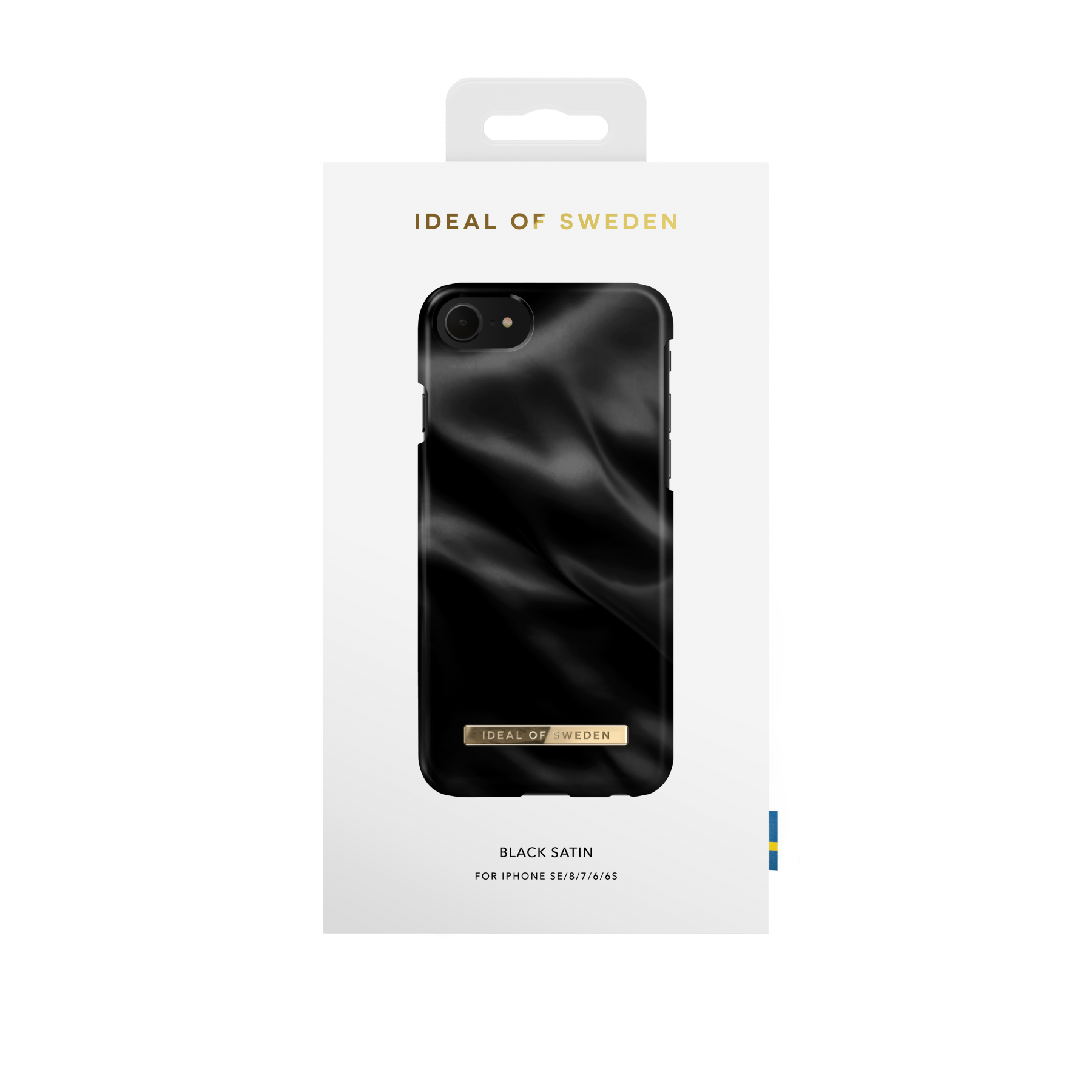 iDeal of Sweden Fashion Case iPhone 8/7/6/6S/SE Black Satin