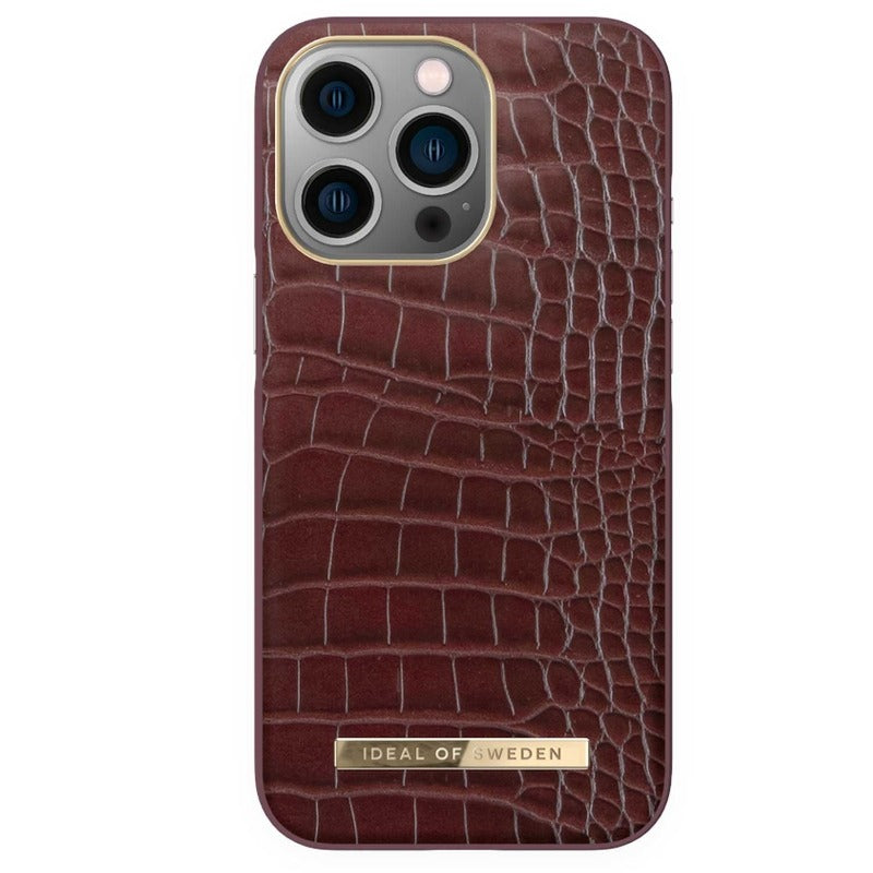 Ideal von Schweden Scarlet Croco Case für iPhone 13 Pro