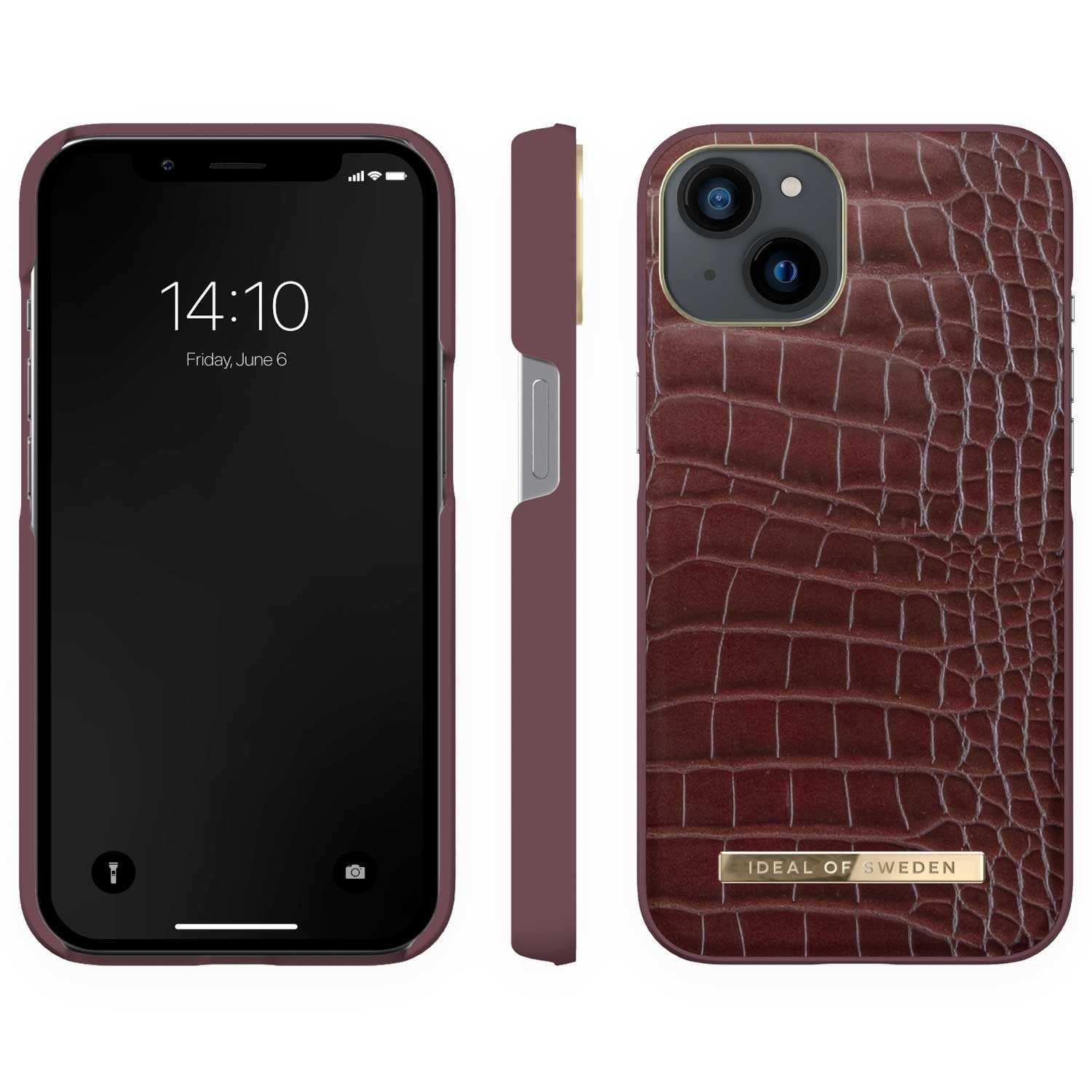 Ideal von Schweden Scarlet Croco Case für iPhone 13 Pro