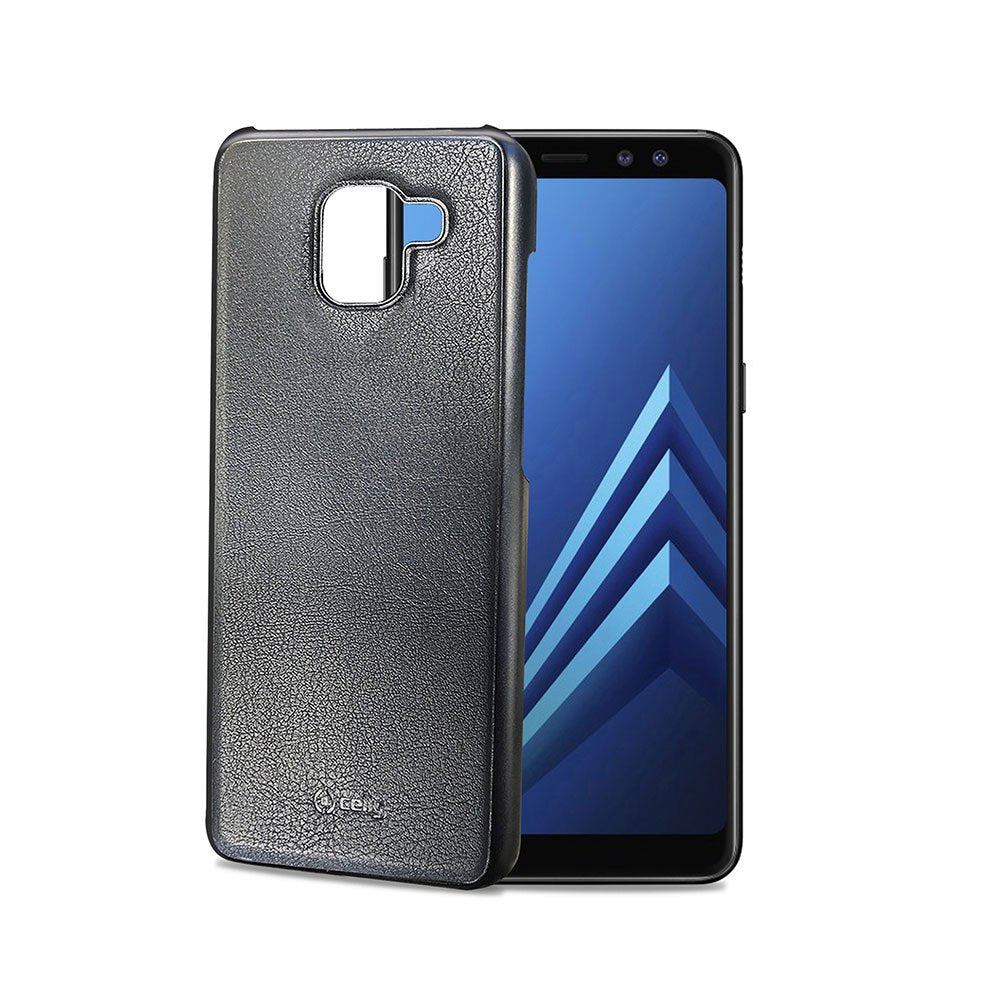 Celly Ghost Cover Galaxy A8 (2018) Schwarz