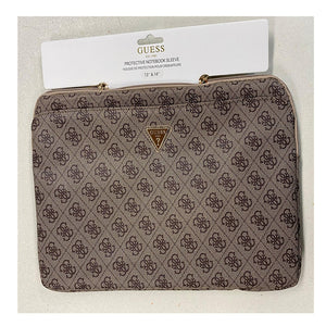 Guess  COMP. Sleeve 4G Zipper Pocket and Triangle Logo Brown 14 