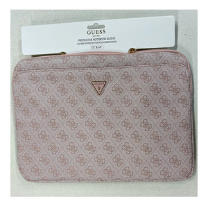 Guess  COMP. Sleeve 4G Zipper Pocket and Triangle Logo Pink 14 