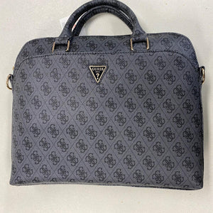 Guess  COMP. Bag 4G Zipper Pocket and Triangle Logo Black 15 