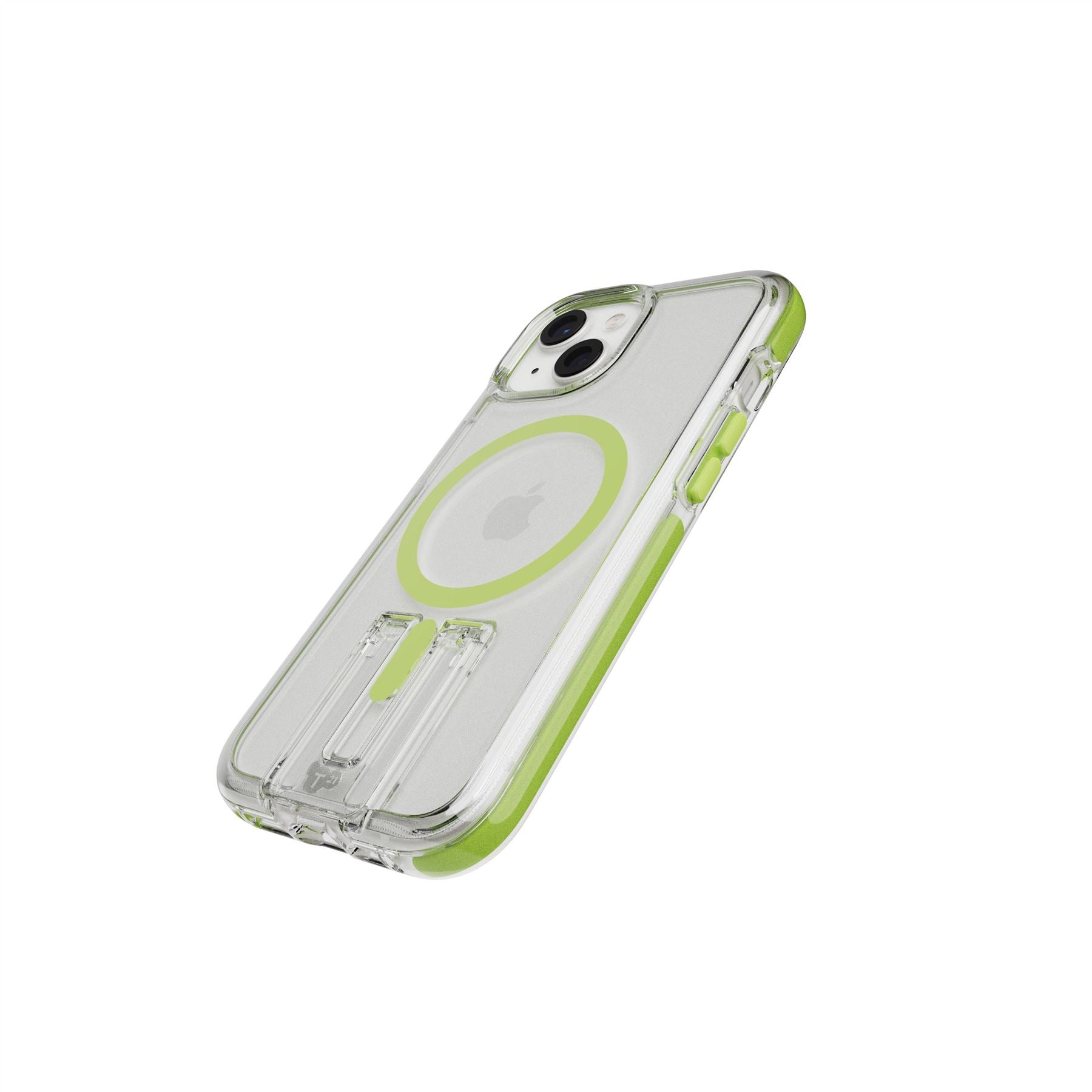 Tech21 EvoCrystal Kick w/MagSafe for iPhone 15 Lime