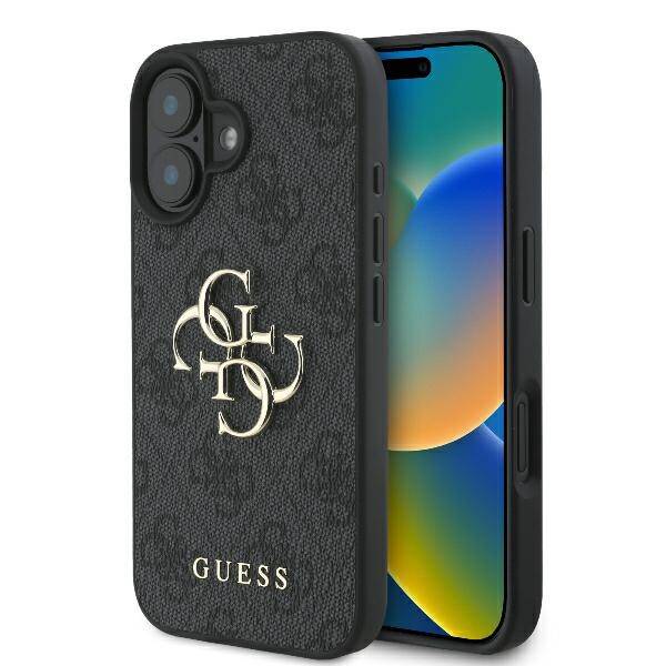 Guess Hardcase 4G PU Big Logo Black
 iPhone 16 Pro