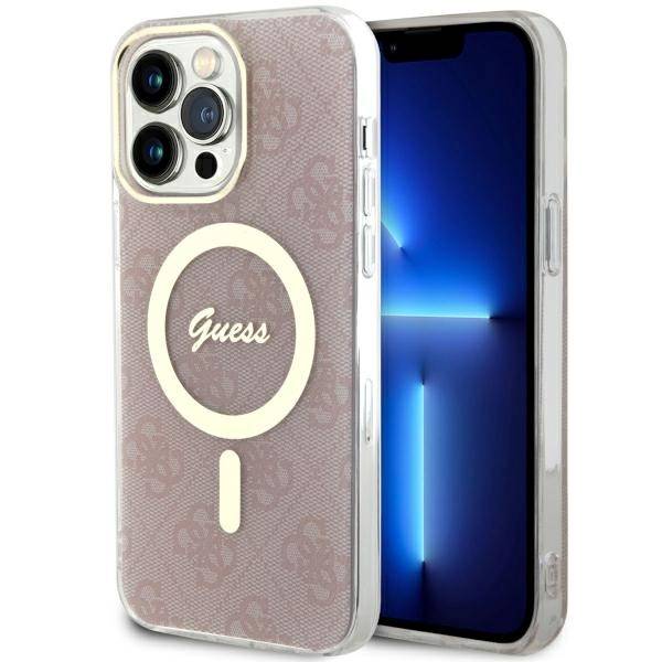 GUESS HC MagSafe IML 4G PINK iPhone 13