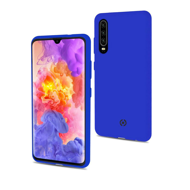 Celly Shock843or Schock zurückerhülle Hülle Huawei P30 Blau