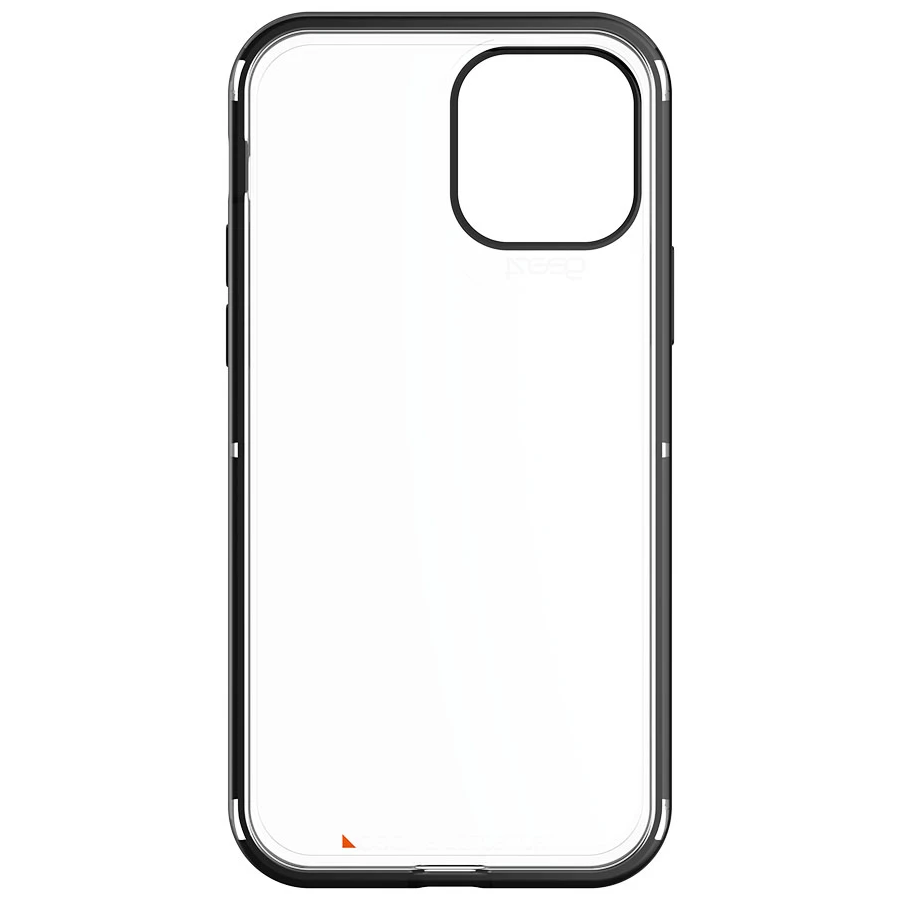 Gear4 Hackney 5G D30 Rear Case Cover Apple iPhone 12 & 12 Pro - Black / Clear