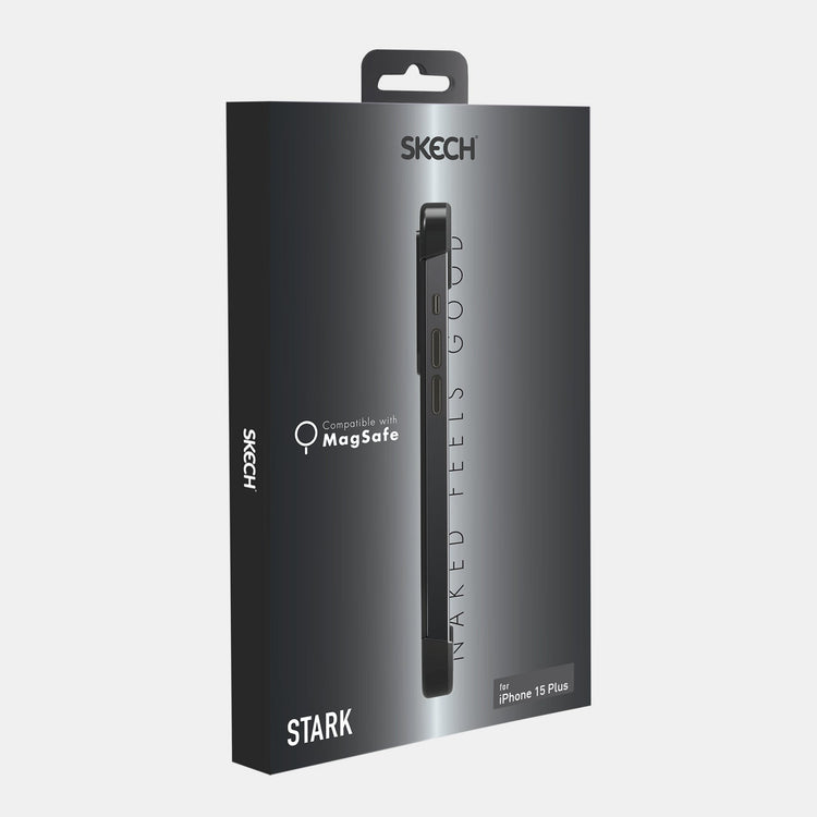 Skech Stark MagSafe Case for iPhone 15 Plus/ 14 Plus Black 