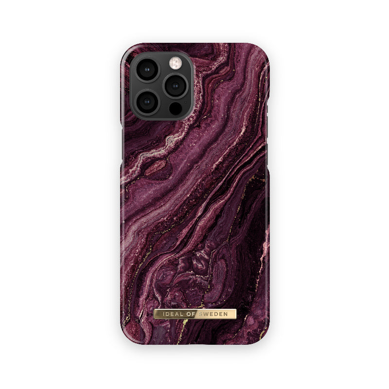 Ideal von Schweden Fashion Case iPhone 12 Pro Max Golden Plum