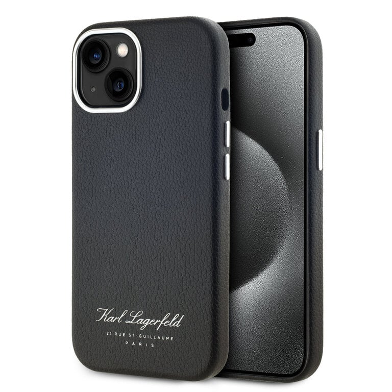 KARL Hardcase FW PU HOTEL RSG Black iPhone 15