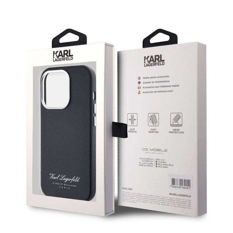 KARL Hardcase FW PU HOTEL RSG Black iPhone 14 Pro Max