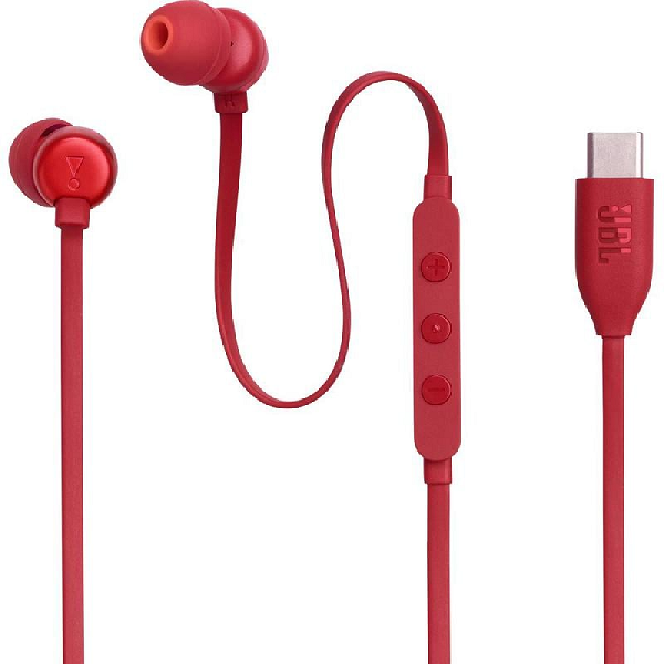 JBL TUNE 310C USB-C in-ear headphones Red