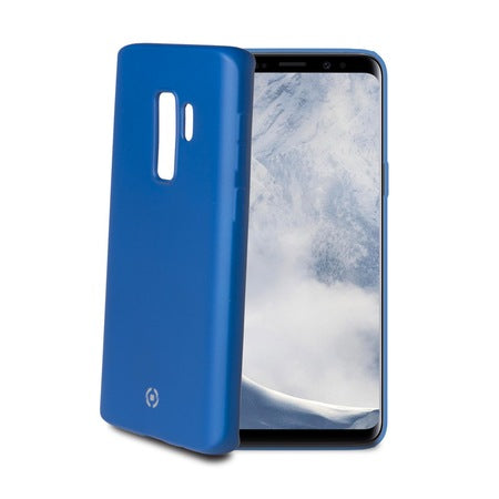 Celly Feel Back Case Cover Galaxy S9 Blau