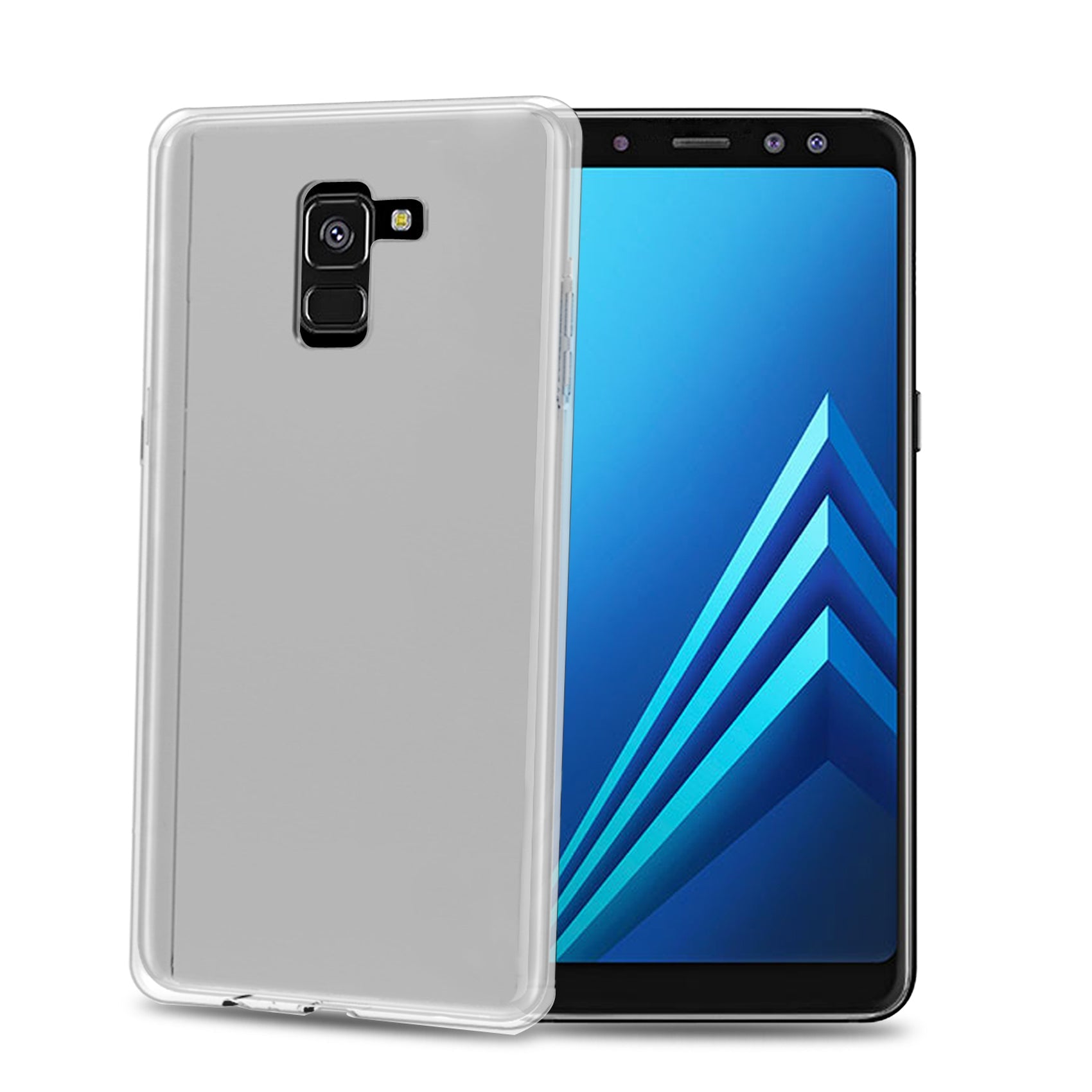 Celly Gelskin707 TPU -Deckung Galaxy A8+ 2018