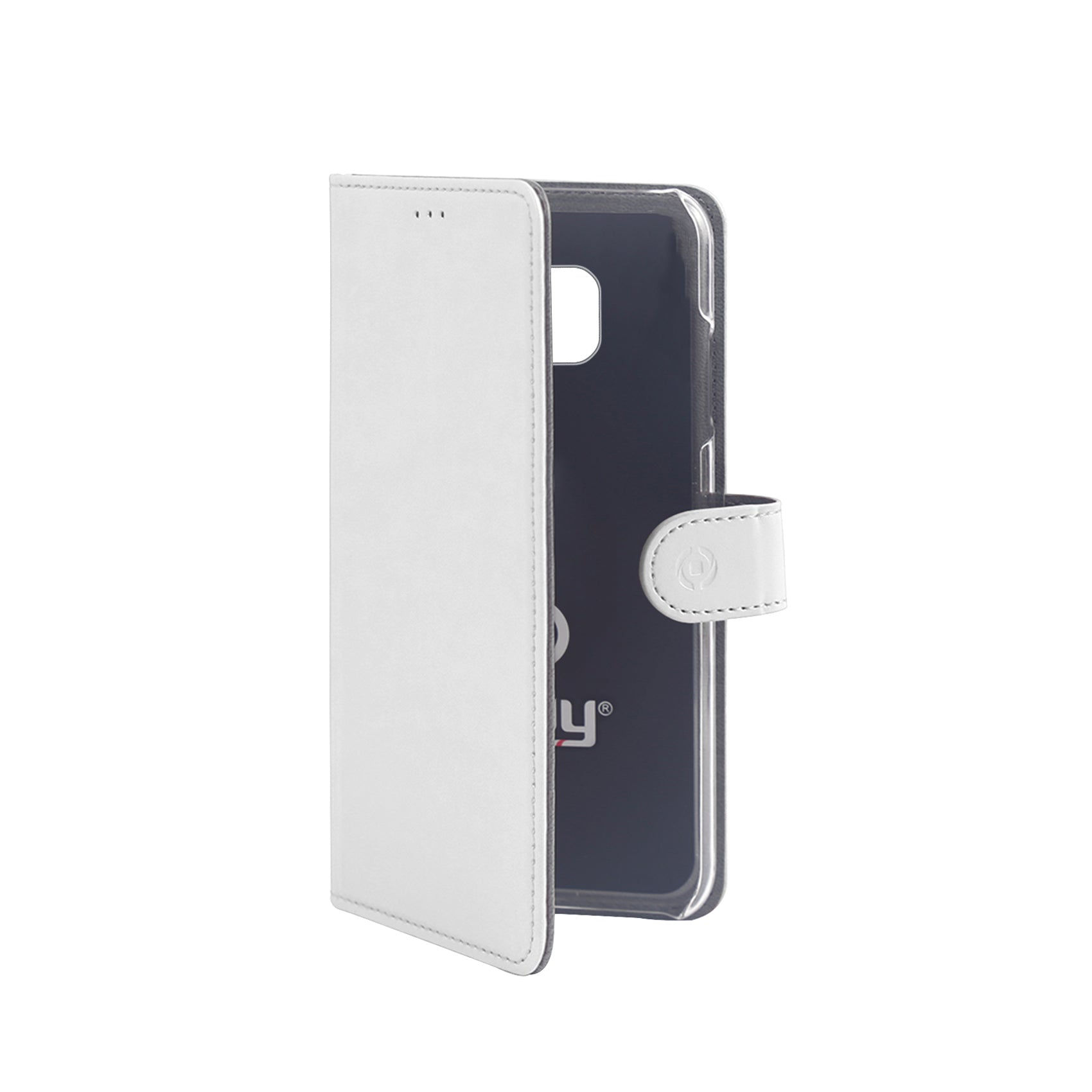 Celly Wally Book Case Galaxy S7 Edge White